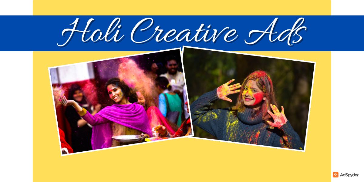 Holi Creative Ads